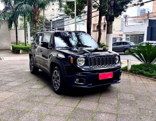 JEEP RENEGADE 1.8 16V FLEX LONGITUDE 4P AUTOMÁTICO JEEP RENEGADE 1.8 16V FLEX LONGITUDE 4P AUTOMÁTICO